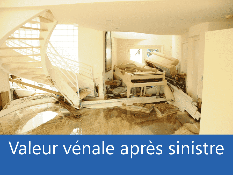 valeur vénale après sinistre, contre expertise immobilier, contre expertise assurance,